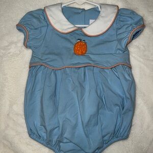 Charming Blue Pumpkin Kids Bodysuit